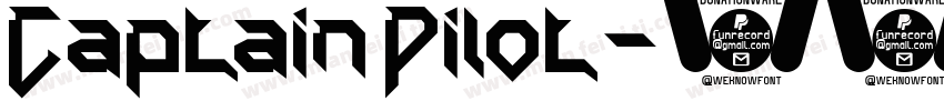 Captain Pilot字体转换